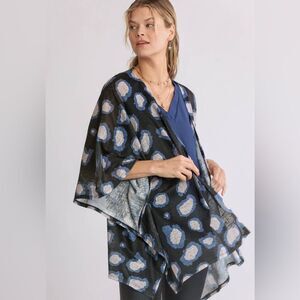 NWT ** Umgee Kimono Navy Size Size XL/1XL